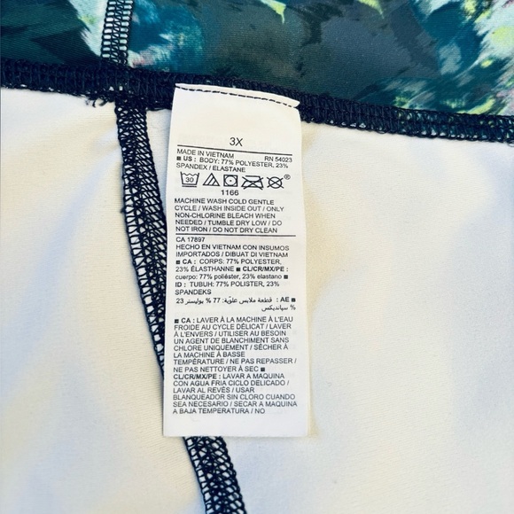 NEW, Old Navy, High-Waisted PowerSoft Rib Pocket Leggings, 3X, Navy, Colors - Picture 9 of 10